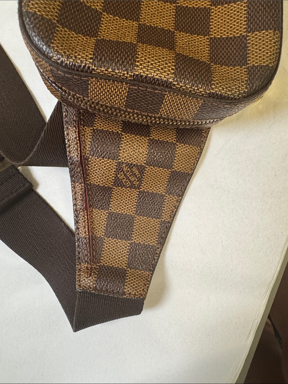 Louis Vuitton Damier Ebone Geronimos Crossbody Sling Bag - Picture 3 of 15